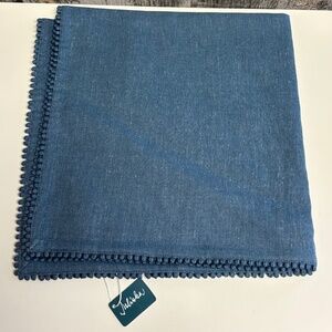 Juliska Berry Trim Napkin in Navy Set of 4